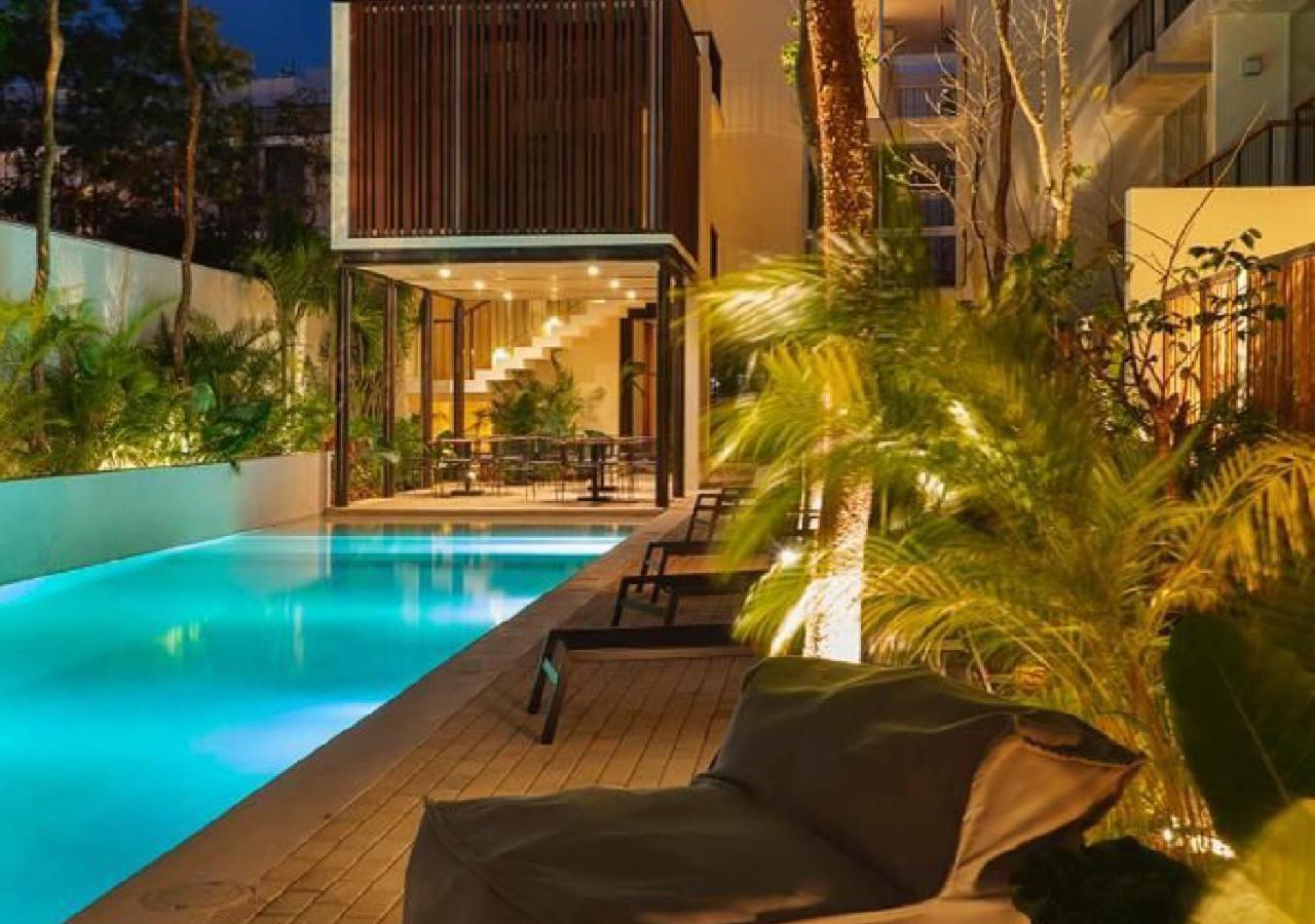 Luxury And Family Condo In La Veleta Тулум Экстерьер фото